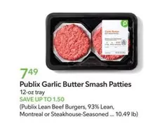 Garlic Butter Smash Patties