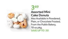 Assorted Mini Cake Donuts