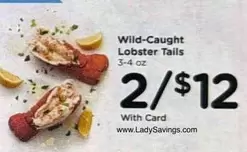 Wild-Caught Lobster Tails