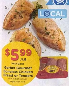 Gerber - Boneless Chicken Breast or Tenders