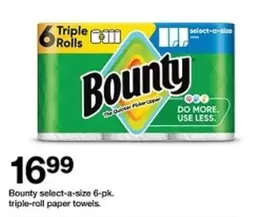 Bounty - select-a-size