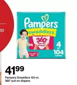 Pampers - Swaddlers 104-ct. 360° pull-on diapers