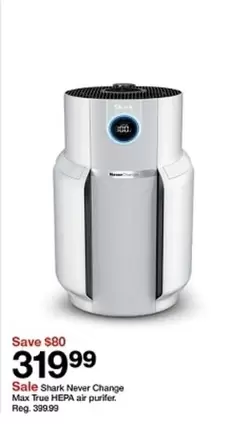 Shark - Max True HEPA air purifer