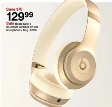 Solo 4 Bluetooth wireless on-ear headphones