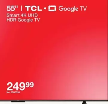 Smart 4K UHD HDR Google TV