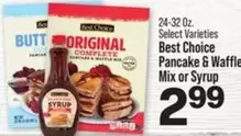 Pancake & Waffle Mix or Syrup