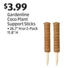 Coco Plant Support Sticks