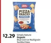 Simply Nature - Pizza Snacks Pepperoni