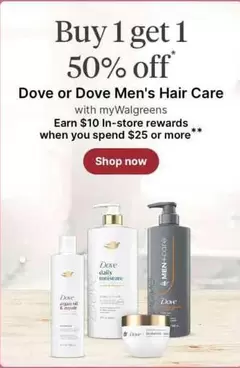 Dove -  or  Men's Hair Care