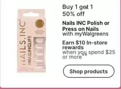 INC Polish or Press on Nails