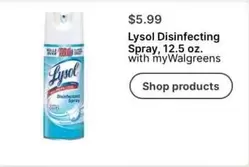 Lysol - Disinfecting Spray