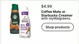 Starbucks - Coffee Mate or Creamer