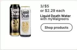 Liquid Death Water