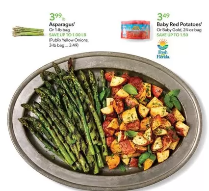 Asparagus / Baby Red Potatoes