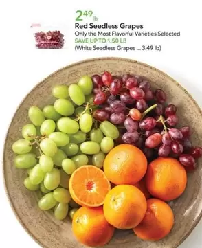 Red Seedless Grapes