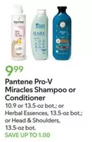 Pantene -  Pro-V Miracles Shampoo or Conditioner