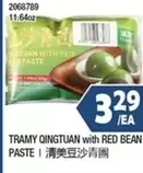 TRAMY QINGTUAN with RED BEAN PASTE