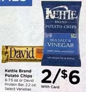 Potato Chips or Protein Bar