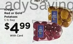 Red or Gold Potatoes