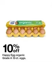organic Grade A 12-ct. eggs