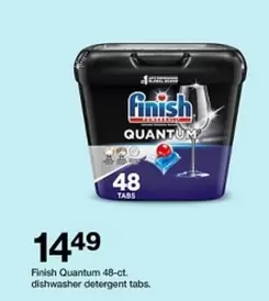 Quantum 48-ct. dishwasher detergent tabs