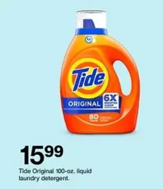 Tide - Original liquid laundry detergent