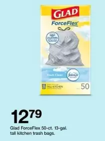 Glad - ForceFlex Tall Kitchen Trash Bags