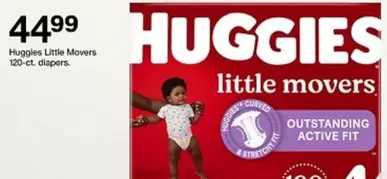 Huggies - Little Movers 120-ct. diapers