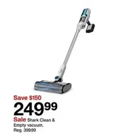 Shark - Clean & Empty vacuum
