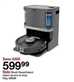 Shark - PowerDetect robot vacuum & mop