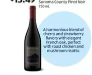Sonoma County Pinot Noir