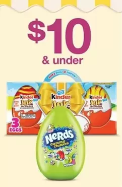 Kinder Joy Eggs & Nerds Gummy Clusters