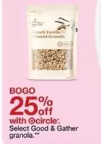 Good & Gather granola