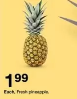 Fresh pineapple