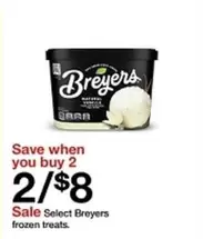 Breyers - Select frozen treats