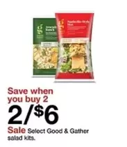 Select Good & Gather salad kits