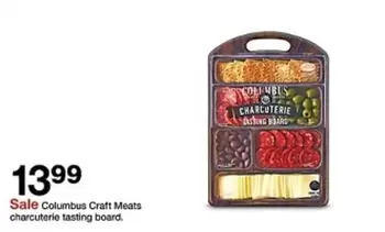 Craft Meats charcuterie tasting board