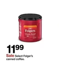 Folgers - Select canned coffee