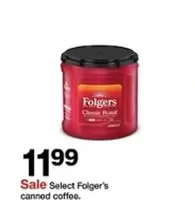Folgers - Select canned coffee