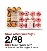 Favorite Day Croissants, Muffins, Bagels & More