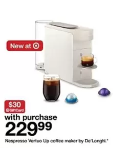 De'Longhi - Nespresso Vertuo Up coffee maker