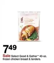 Frozen - frozen chicken breast & tenders