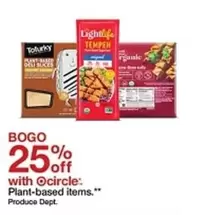 Lightlife - Plant-based items