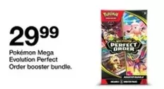 Pokemon - Mega Evolution Perfect Order booster bundle