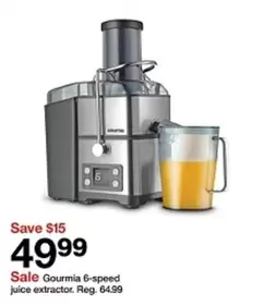 6-speed juice extractor