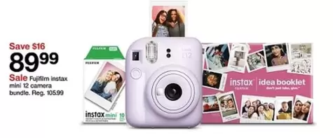 Fujifilm Instax mini 12 camera bundle