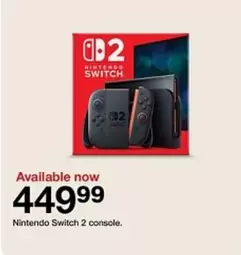 Nintendo Switch 2 console