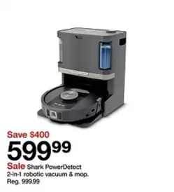 Shark - PowerDetect 2-in-1 robotic vacuum & mop