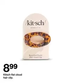 Plastic - Flat Cloud Hair Clip