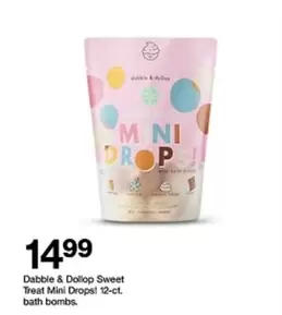 Sweet Treat Mini Drops! 12-ct. bath bombs
